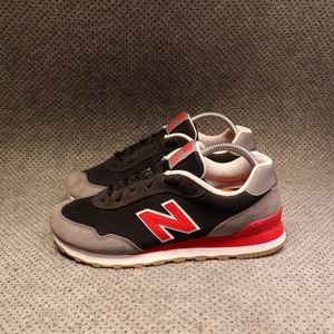 New Balance Men’s Classic Black & Red 500 Sneaker